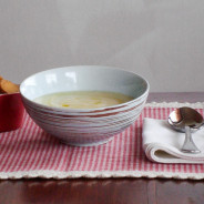 Zuppa di daikon e patate