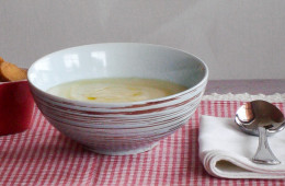 Zuppa di daikon e patate